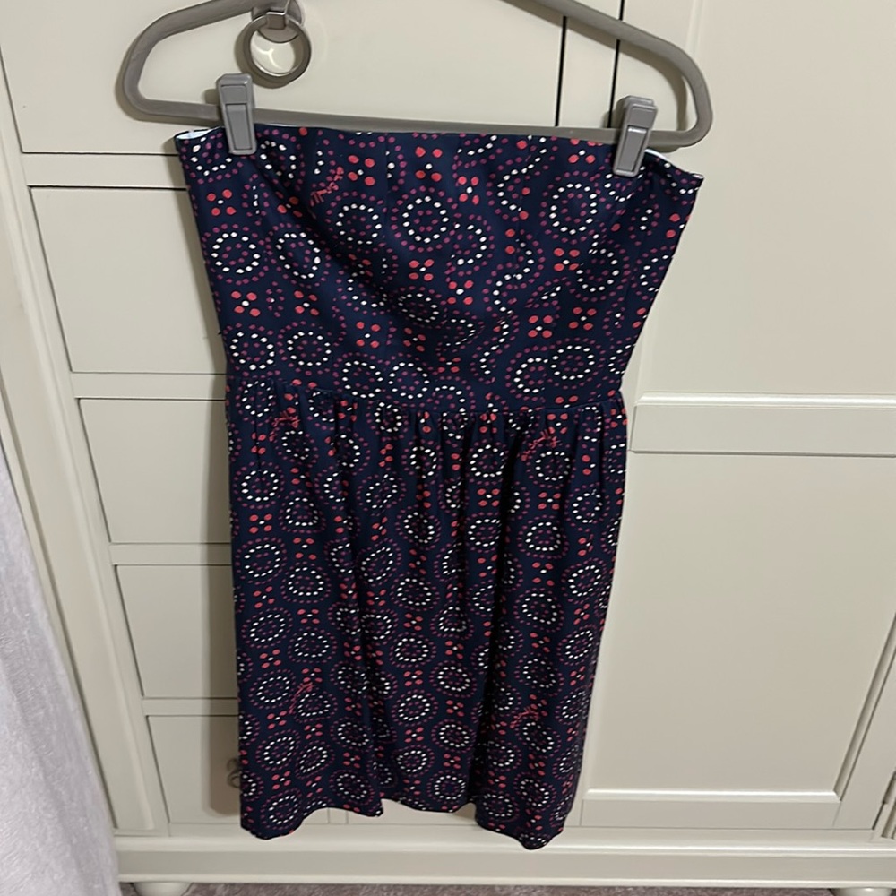 CK Bradley strapless dress 10